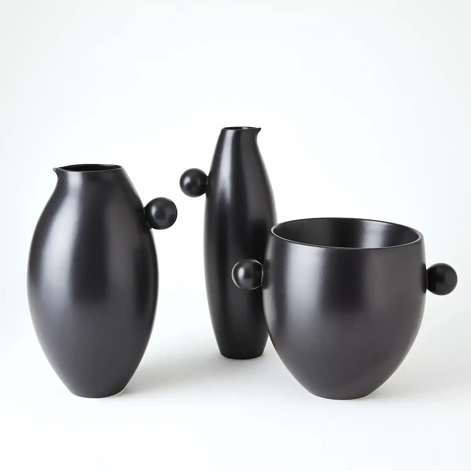 GLOBAL VIEWS BALL HANDLED PITCHER - Decorative Accents