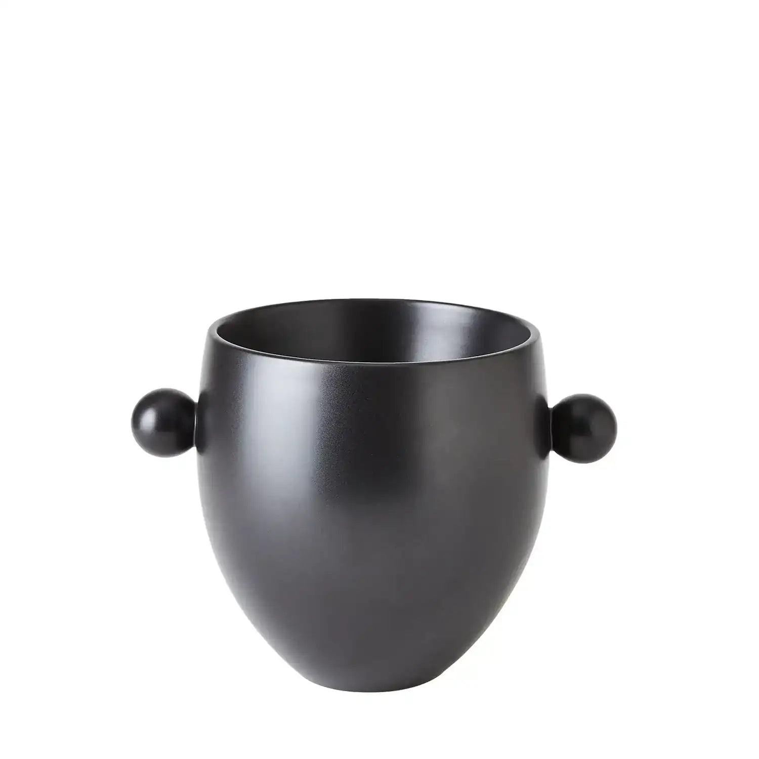 GLOBAL VIEWS BALL HANDLED ICE BUCKET - Decorative Accents