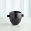 GLOBAL VIEWS BALL HANDLED ICE BUCKET - Decorative Accents