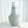 GLOBAL VIEWS STRIPED FLAIR URN - Decorative Accents
