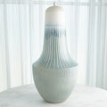 GLOBAL VIEWS STRIPED FLAIR URN - Decorative Accents