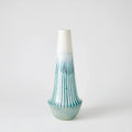 GLOBAL VIEWS STRIPED FLAIR VASE - Decorative Accents