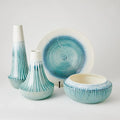 GLOBAL VIEWS STRIPED FLAIR VASE - Decorative Accents