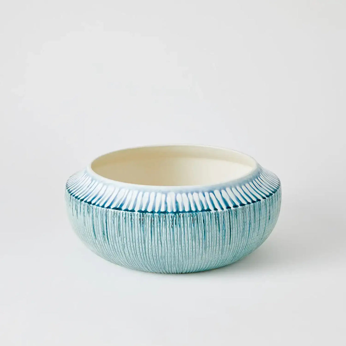 GLOBAL VIEWS STRIPED FLAIR BOWL - Decorative Accents