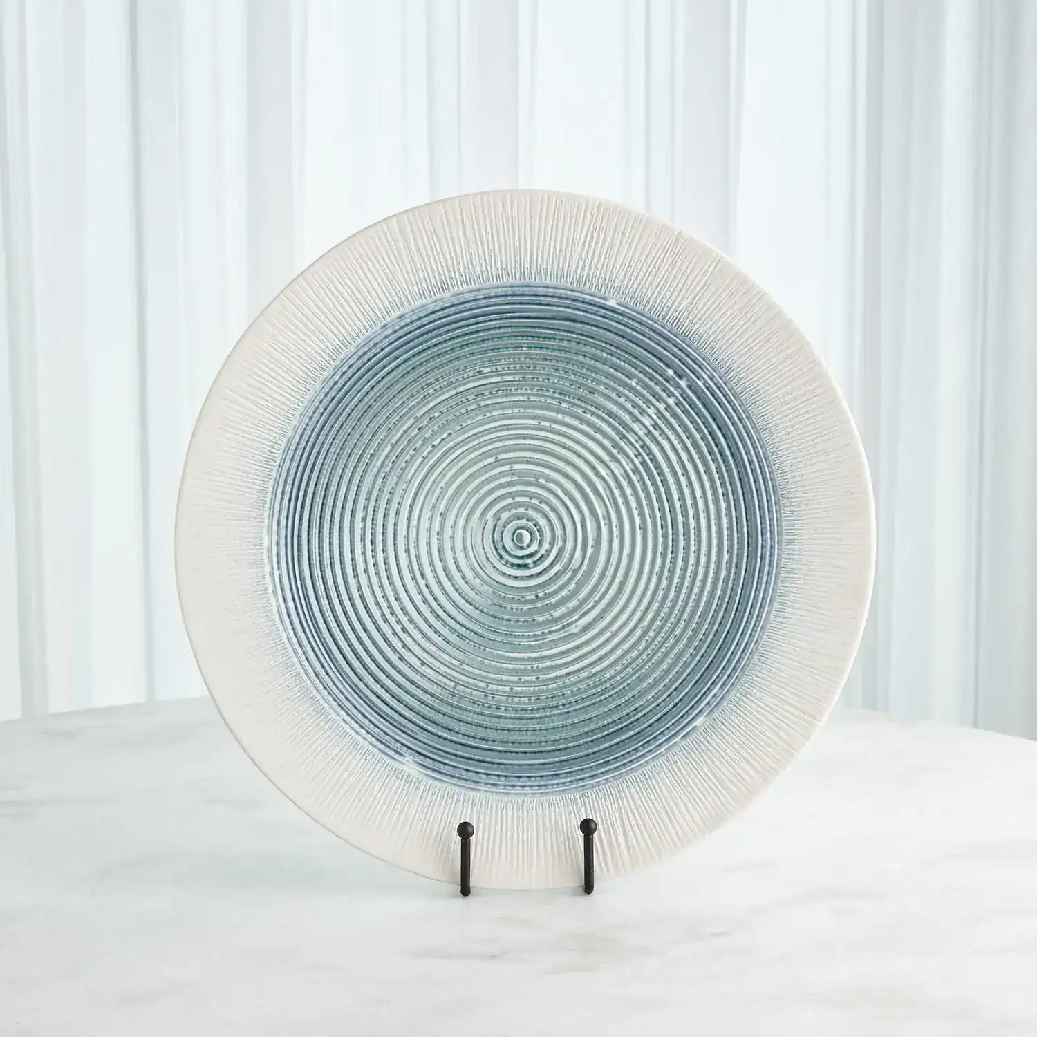 GLOBAL VIEWS RIBBED CHARGER - Decorative Accents