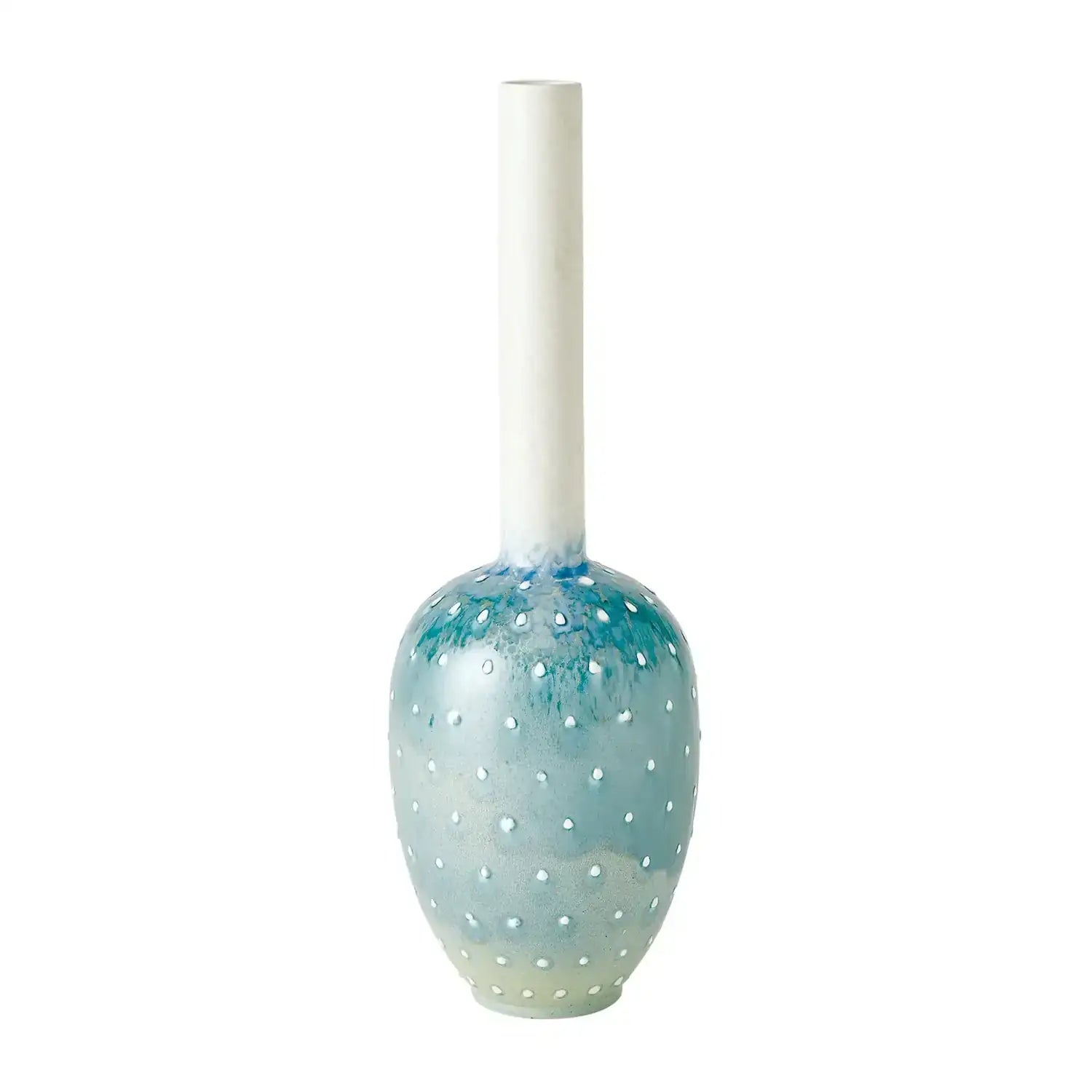 GLOBAL VIEWS SPOTTED VASE - Decorative Accents