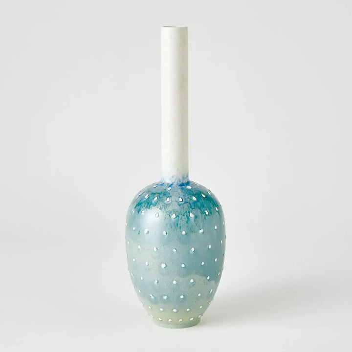 GLOBAL VIEWS SPOTTED VASE - Decorative Accents