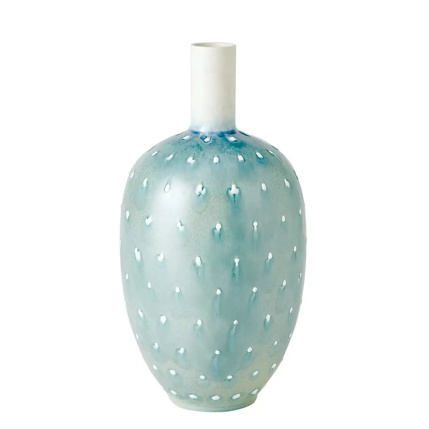 GLOBAL VIEWS SPOTTED VASE - Decorative Accents