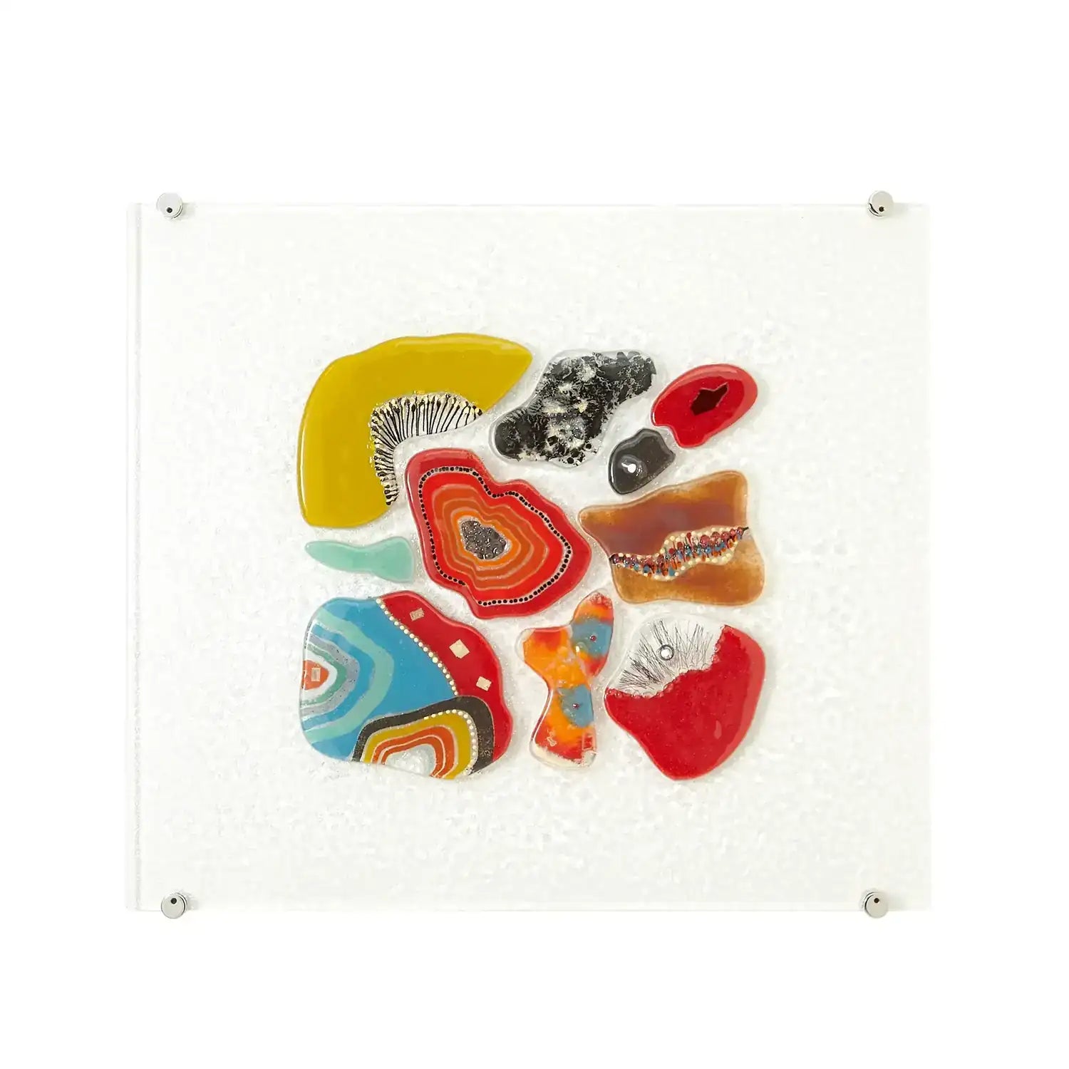 GLOBAL VIEWS FUSED GLASS WALL PANEL - Art
