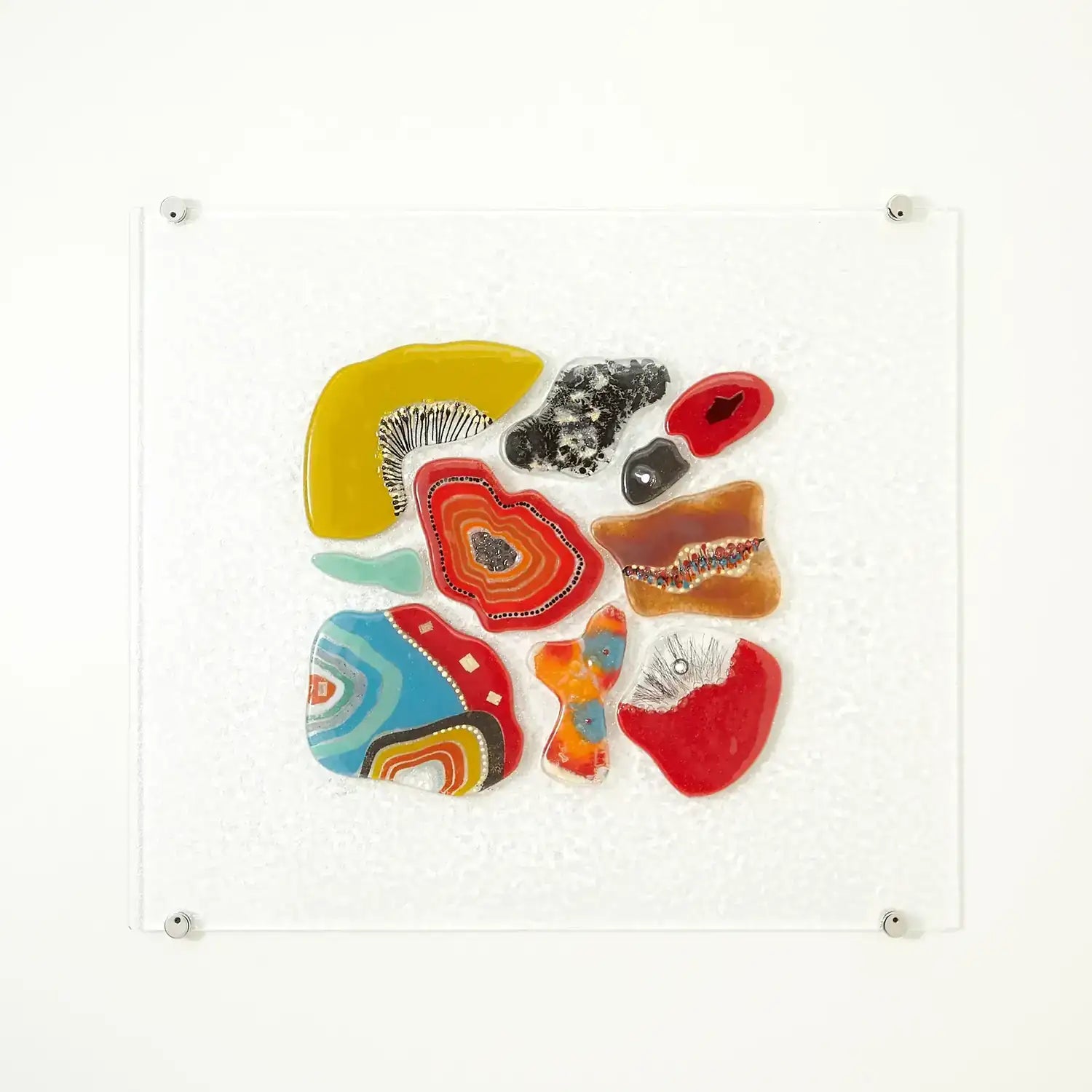 GLOBAL VIEWS FUSED GLASS WALL PANEL - Art