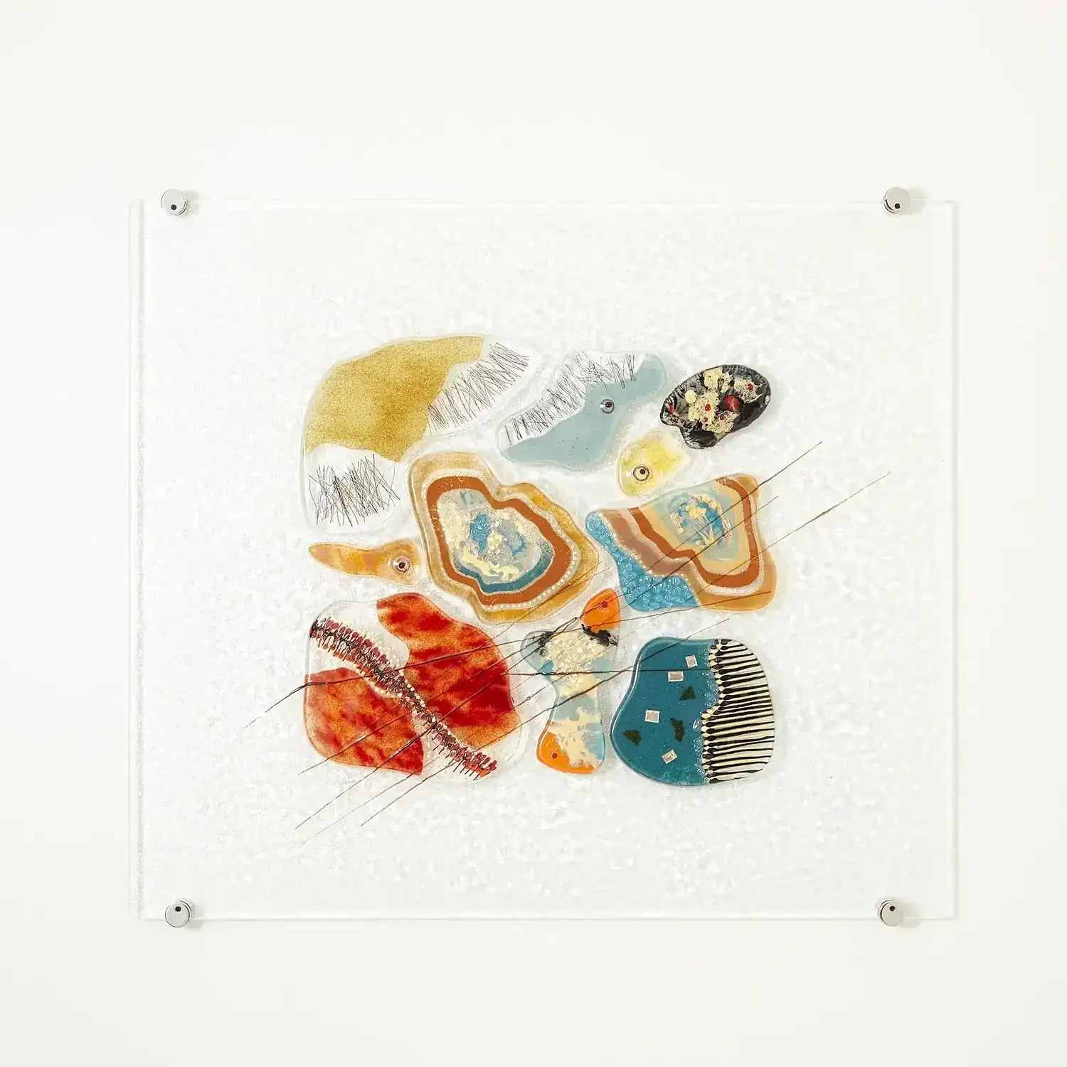 GLOBAL VIEWS FUSED GLASS WALL PANEL - Art