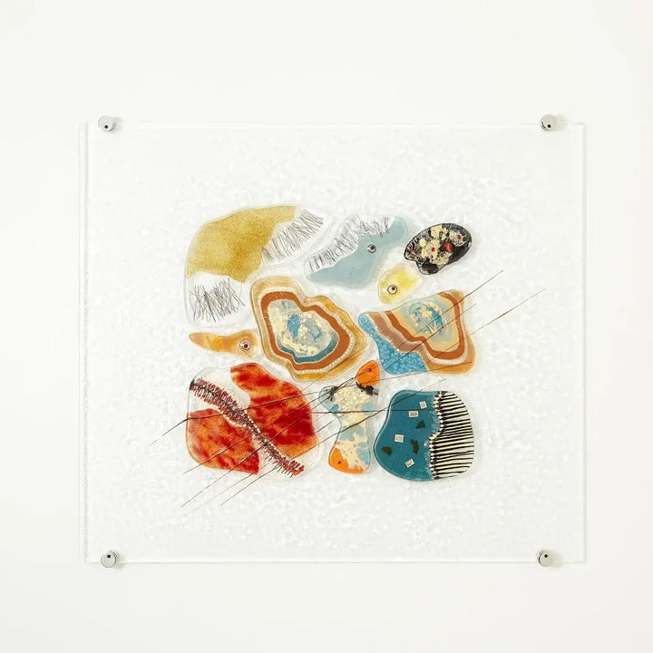 GLOBAL VIEWS FUSED GLASS WALL PANEL - Art