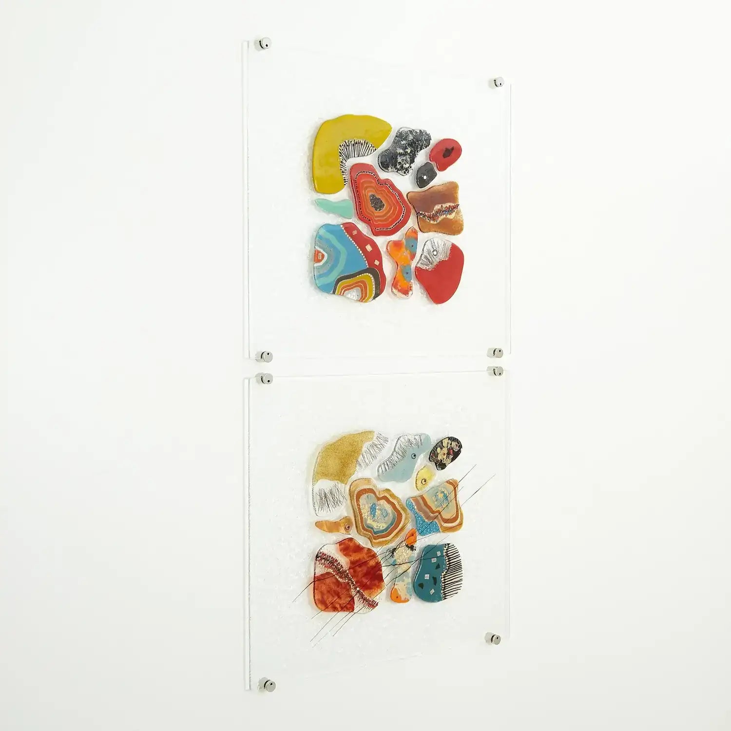 GLOBAL VIEWS FUSED GLASS WALL PANEL - Art