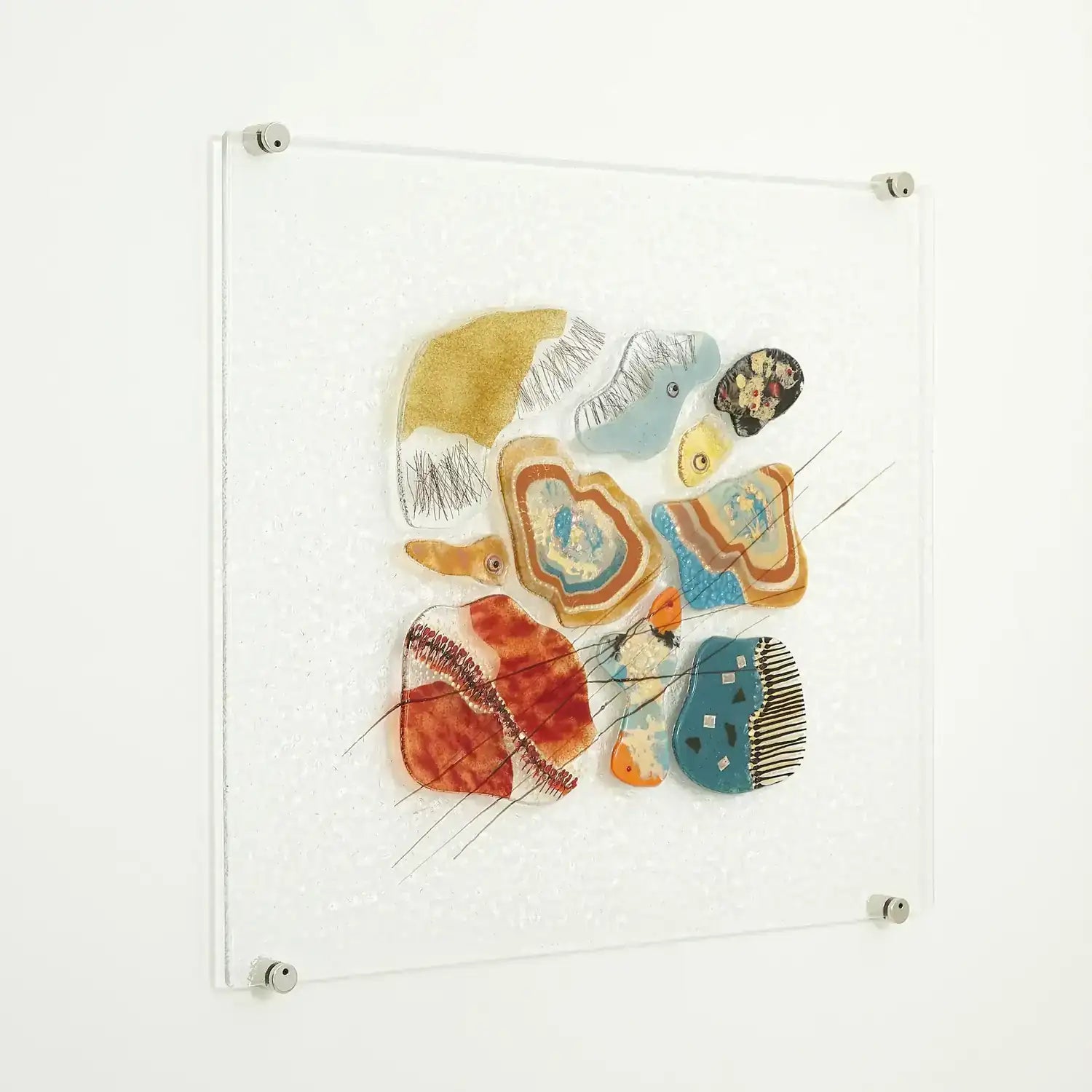 GLOBAL VIEWS FUSED GLASS WALL PANEL - Art