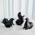 GLOBAL VIEWS FRIESIAN HORSE - Decorative Accents