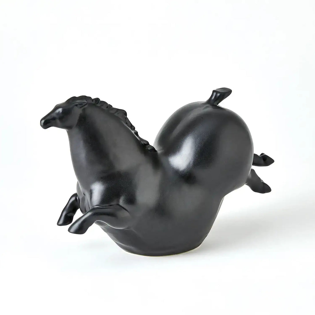 GLOBAL VIEWS FRIESIAN HORSE - Decorative Accents