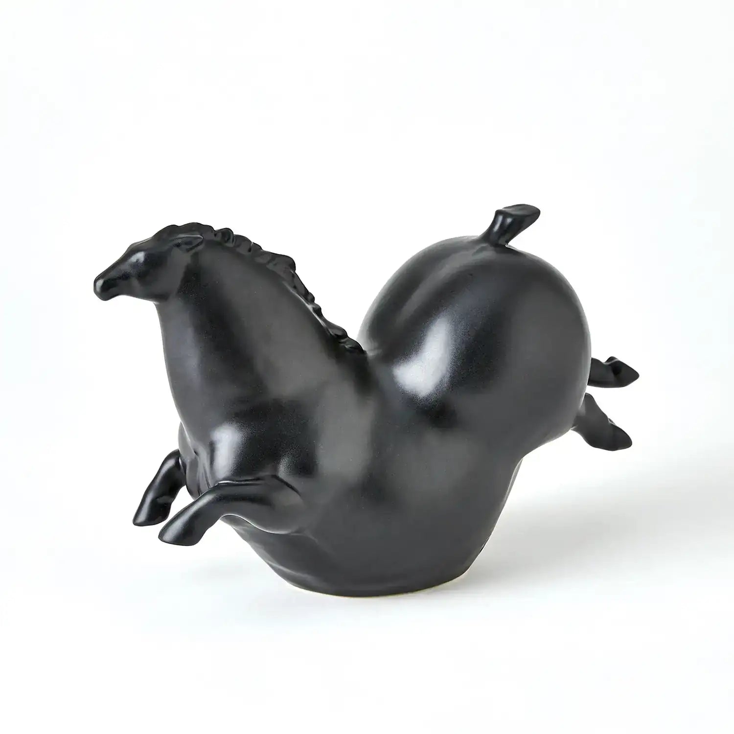 GLOBAL VIEWS FRIESIAN HORSE - Decorative Accents