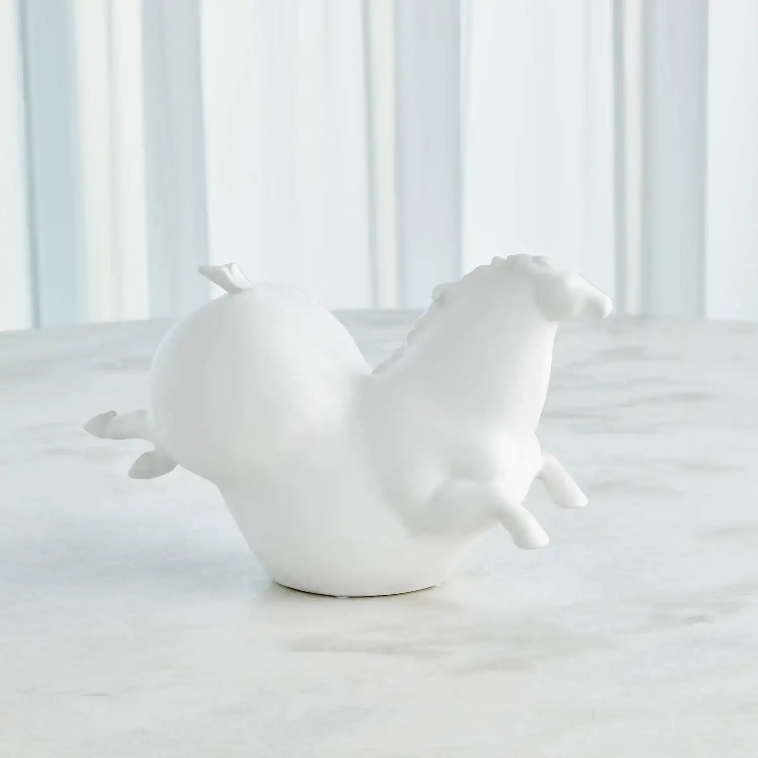 GLOBAL VIEWS FRIESIAN HORSE - Decorative Accents