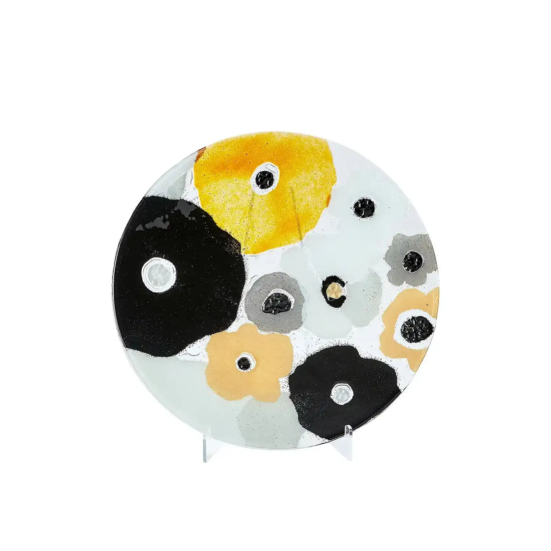 GLOBAL VIEWS FUSED FLORAL CHARGER - Art