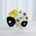 GLOBAL VIEWS FUSED FLORAL CHARGER - Art