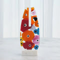 GLOBAL VIEWS FUSED FLORAL FLAT VASE - Art