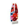 GLOBAL VIEWS FUSED FLORAL FLAT VASE - Art