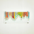 GLOBAL VIEWS STICKS FUSED GLASS WALL ART - Art