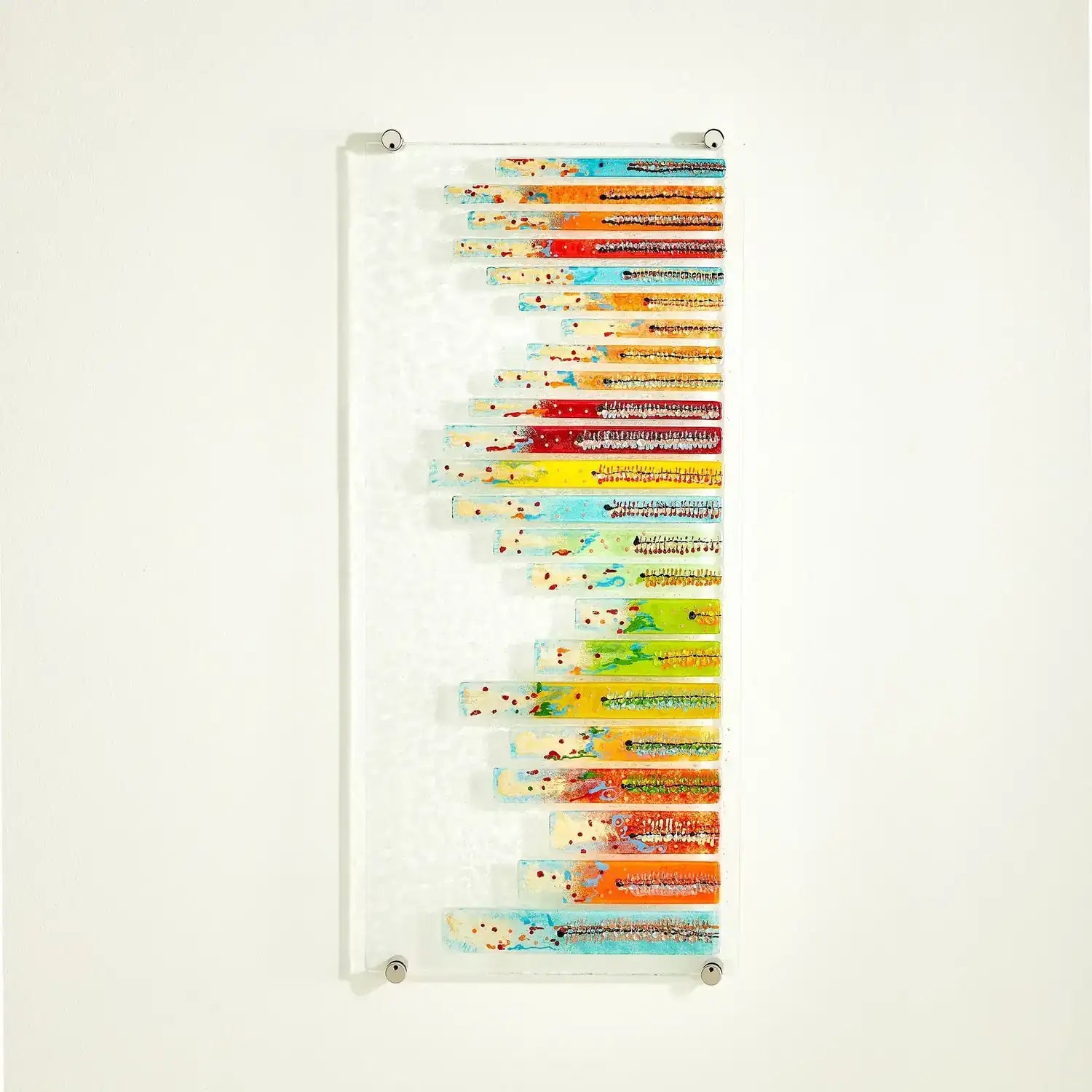 GLOBAL VIEWS STICKS FUSED GLASS WALL ART - Art