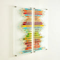 GLOBAL VIEWS STICKS FUSED GLASS WALL ART - Art