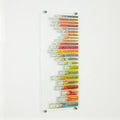 GLOBAL VIEWS STICKS FUSED GLASS WALL ART - Art