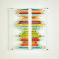 GLOBAL VIEWS STICKS FUSED GLASS WALL ART - Art