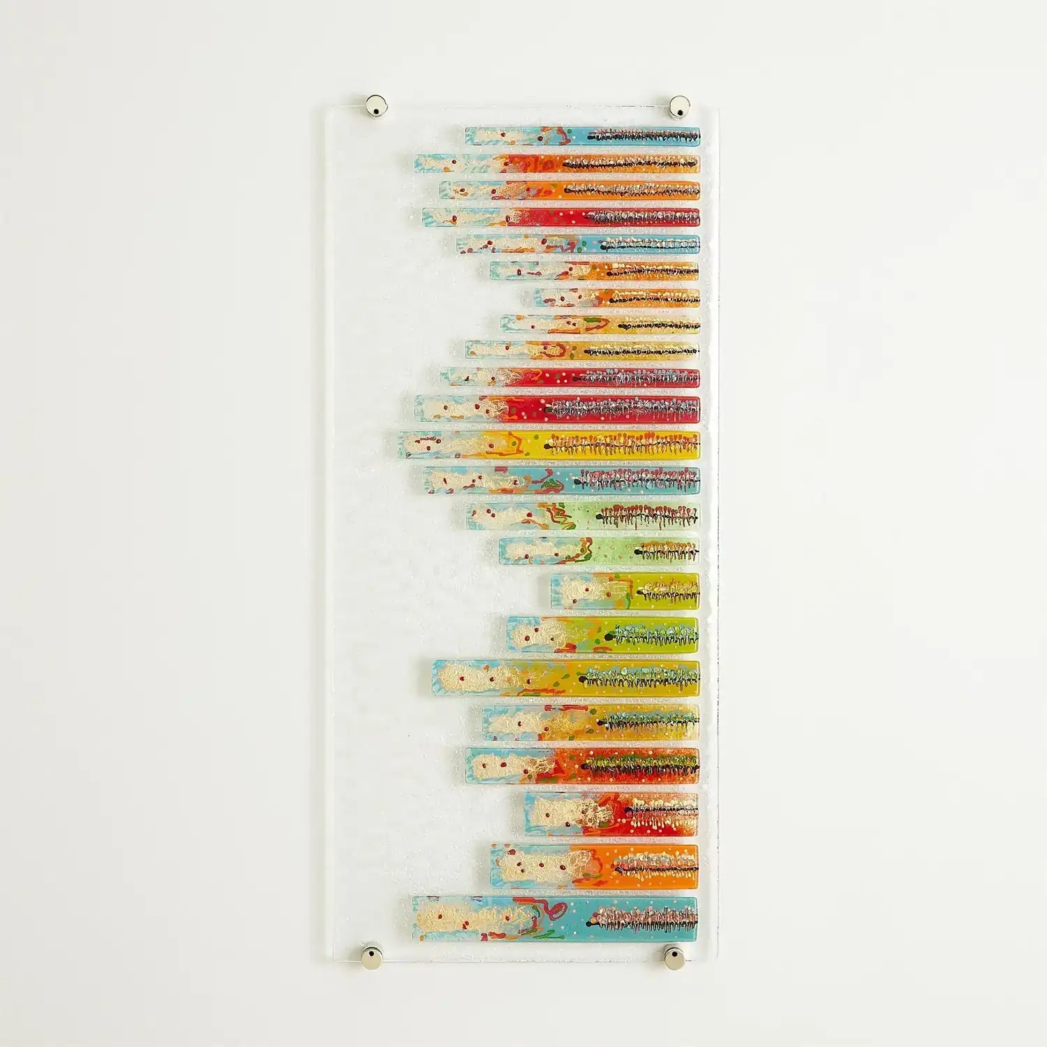GLOBAL VIEWS STICKS FUSED GLASS WALL ART - Art