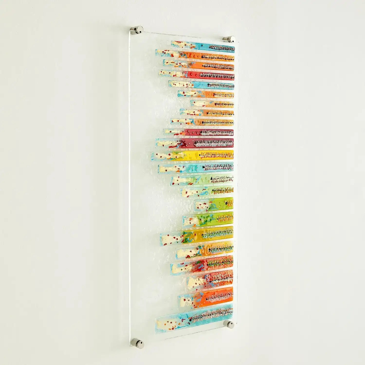 GLOBAL VIEWS STICKS FUSED GLASS WALL ART - Art
