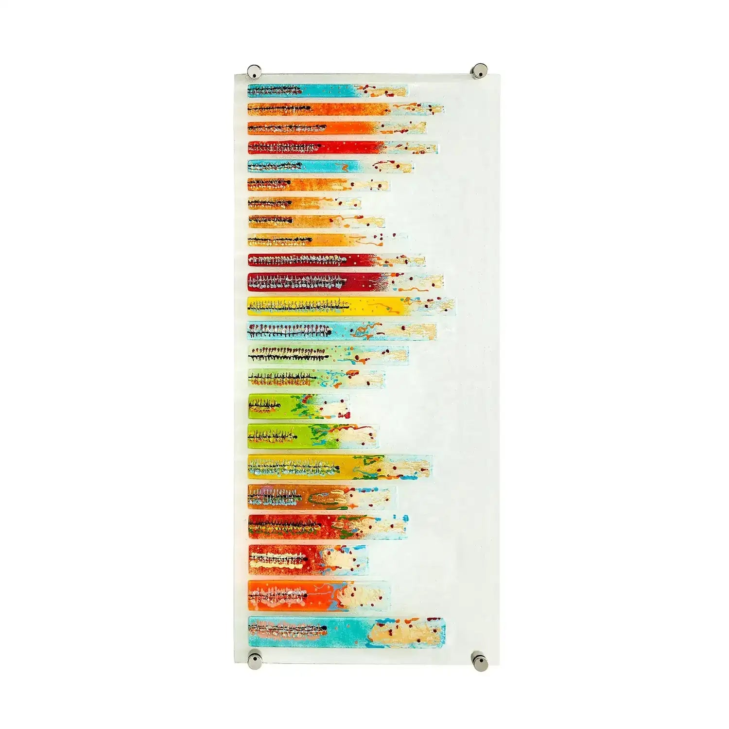 GLOBAL VIEWS STICKS FUSED GLASS WALL ART - Art