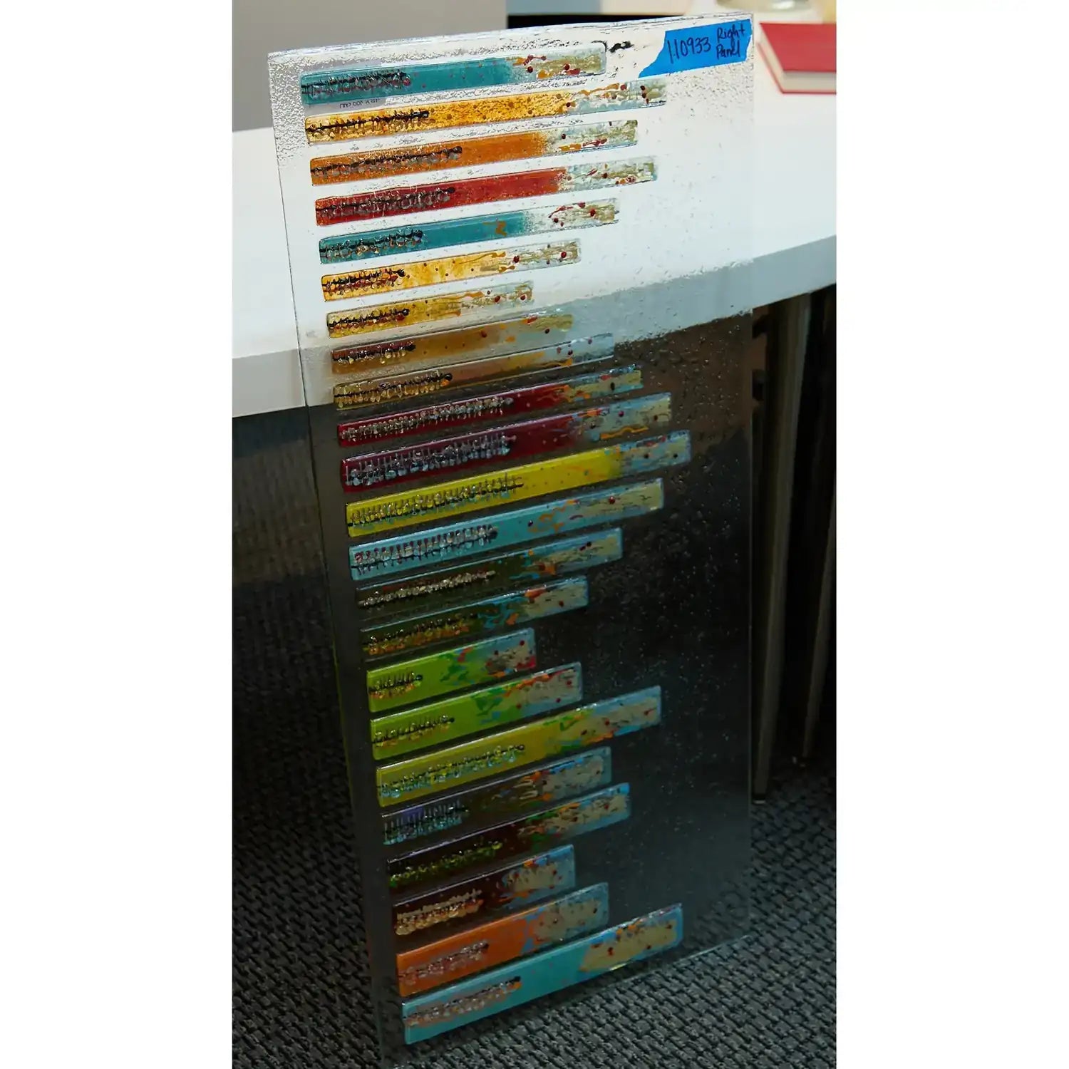 GLOBAL VIEWS STICKS FUSED GLASS WALL ART - Art