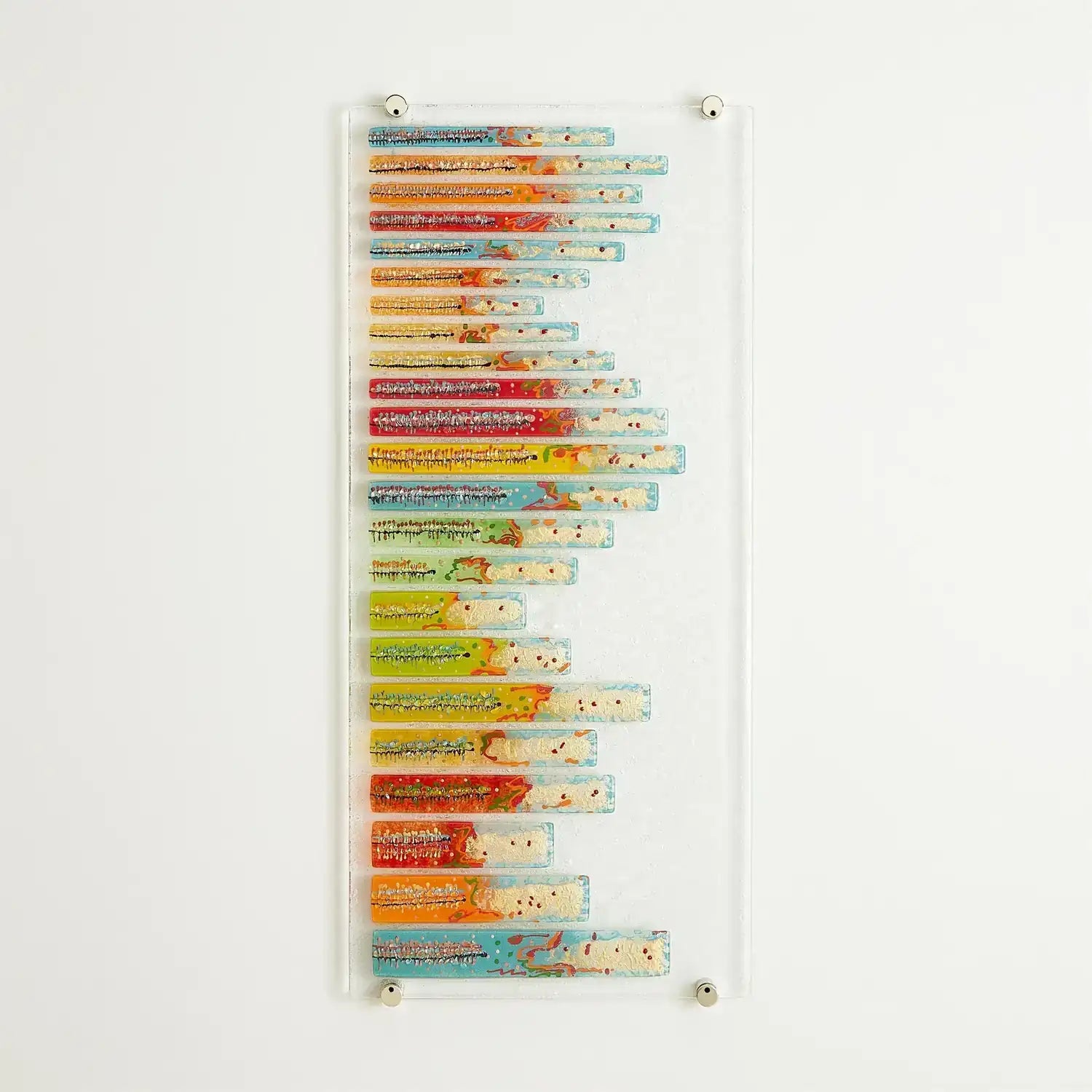 GLOBAL VIEWS STICKS FUSED GLASS WALL ART - Art