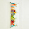 GLOBAL VIEWS STICKS FUSED GLASS WALL ART - Art