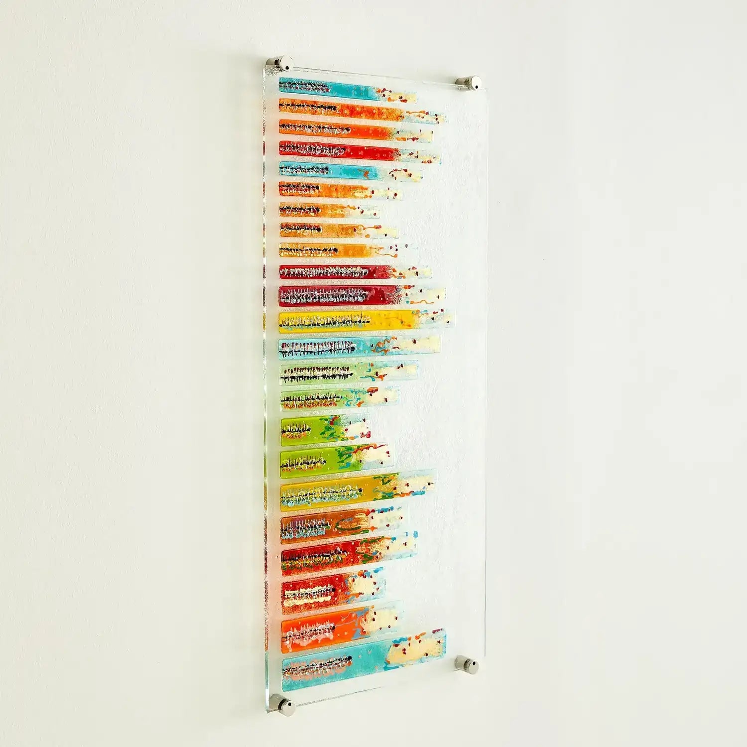 GLOBAL VIEWS STICKS FUSED GLASS WALL ART - Art