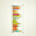 GLOBAL VIEWS STICKS FUSED GLASS WALL ART - Art