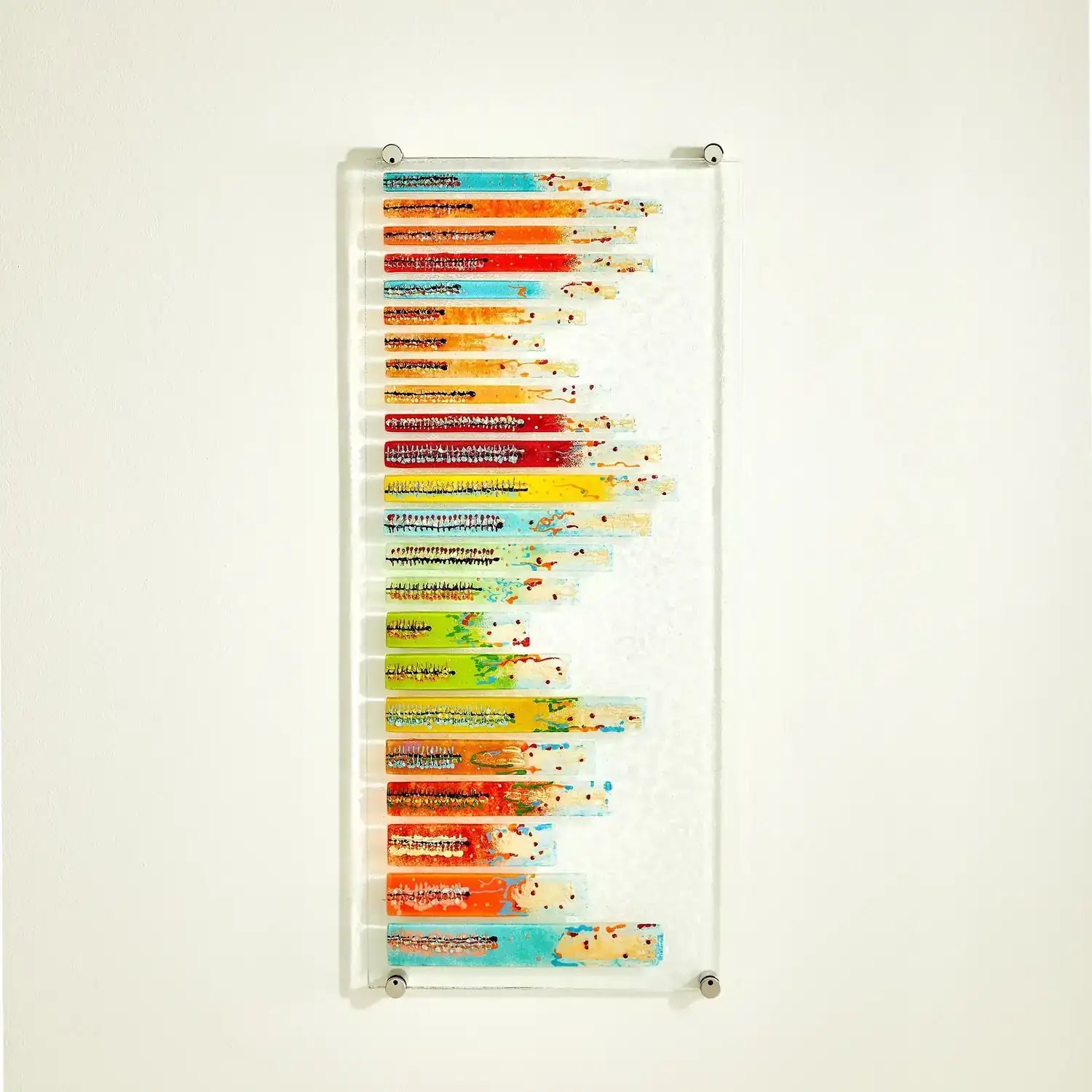 GLOBAL VIEWS STICKS FUSED GLASS WALL ART - Art