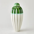 GLOBAL VIEWS FLUTED JAR W/LID - Decorative Accents