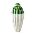 GLOBAL VIEWS FLUTED JAR W/LID - Decorative Accents
