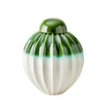 GLOBAL VIEWS FLUTED JAR W/LID - Decorative Accents