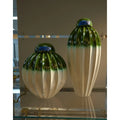 GLOBAL VIEWS FLUTED JAR W/LID - Decorative Accents