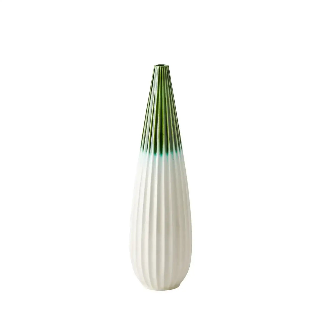 GLOBAL VIEWS FURROW TAPER VASE - Decorative Accents