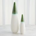 GLOBAL VIEWS FURROW TAPER VASE - Decorative Accents