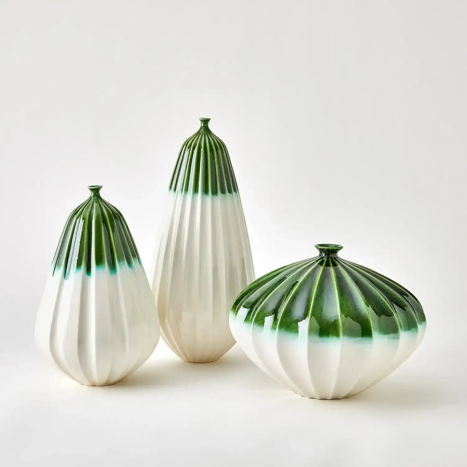 GLOBAL VIEWS FURROW VASE - Decorative Accents