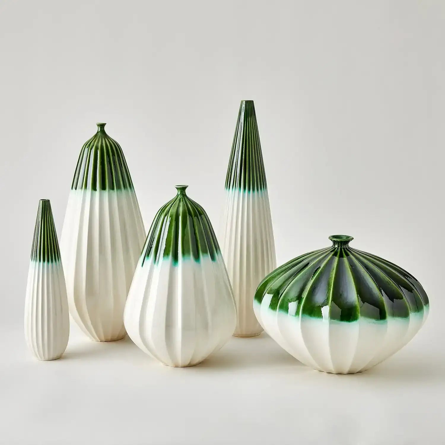 GLOBAL VIEWS FURROW VASE - Decorative Accents