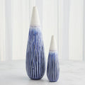 GLOBAL VIEWS FURROW TAPER VASE - Decorative Accents