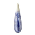 GLOBAL VIEWS FURROW TAPER VASE - Decorative Accents